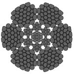 Wire rope: 6x26WS+ IWRC, SUPER SWAGED - Image 2