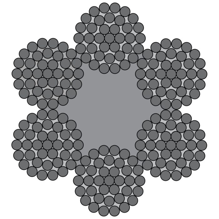 Wire rope: 6x37 + FC - Image 2