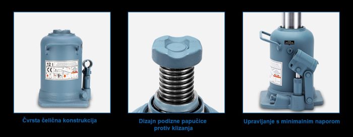Hidraulična dizalica dvostupanjska TH812001 RX-lift - Slika 5