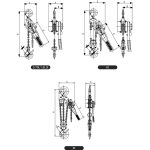 Dizalica lančana čekrk antikorozivna za marine RX-lift - Slika 2