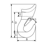 Kuka klizna sa osiguračem G80 RX072 - Slika 2