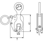 Vertical plate clamp type JCD RX-lift - Image 2