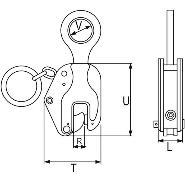 Vertical plate clamp type JCD RX-lift - Image 2