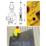 Hardox Special lifting clamp type TS