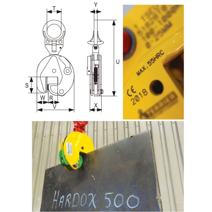 Hardox Special lifting clamp type TS - Image 1