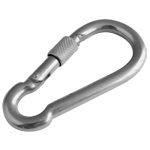 Snap hook with safety screw AISI 316 RX-lift