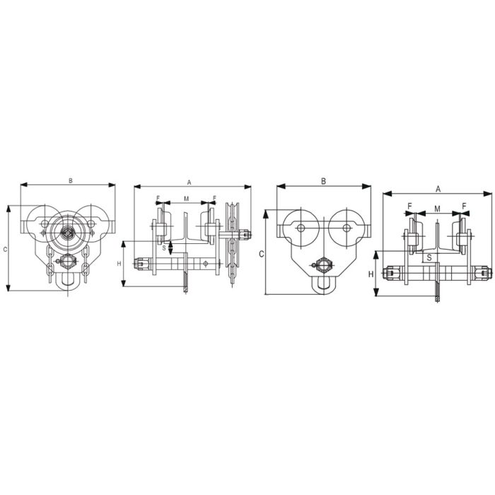 Plain and geared trolley RX-lift - Image 2