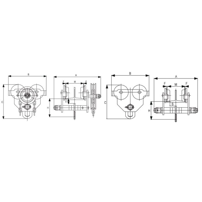Plain and geared trolley RX-lift - Image 2