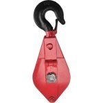 Snatch block with hook or eye DSPB RX-lift