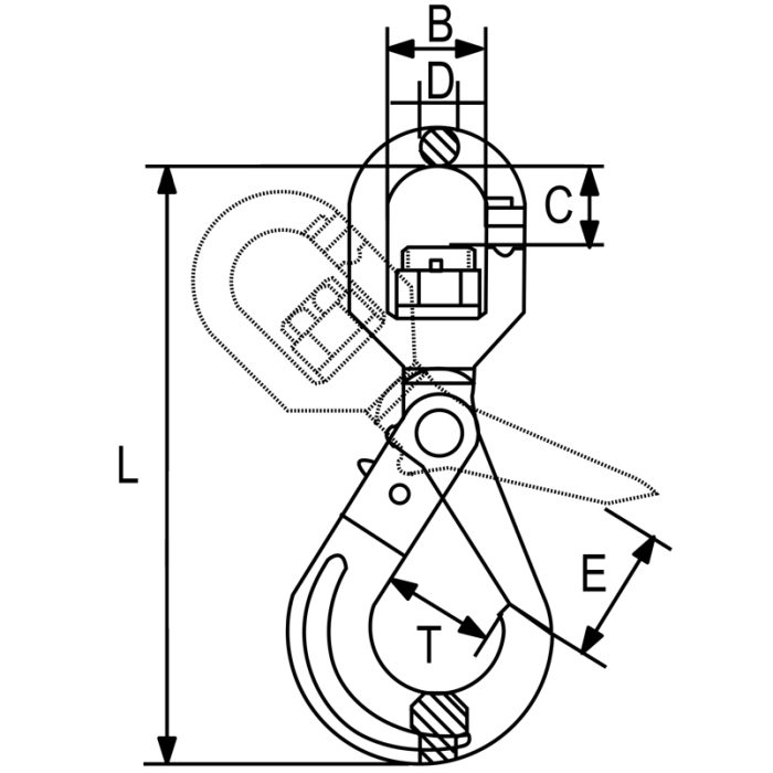 Kuka okretna samozatvarajuća G80 RX083 - Slika 2
