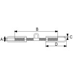 Turnbuckle type “hamburger” - Image 2