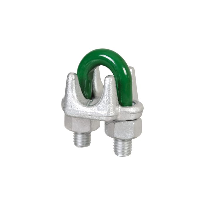 Wire rope clip acc. to EN 13411-5 G-6240 Green Pin - Image 1