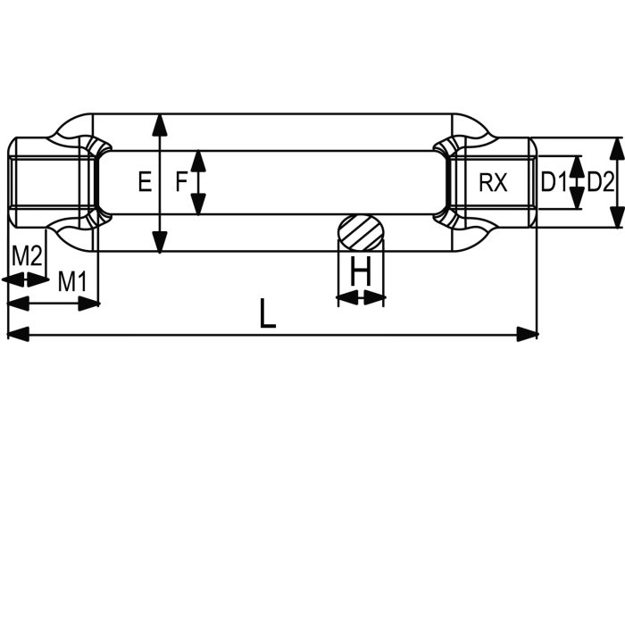 Turnbuckle frame acc. to DIN 1480 RX-lift - Image 2