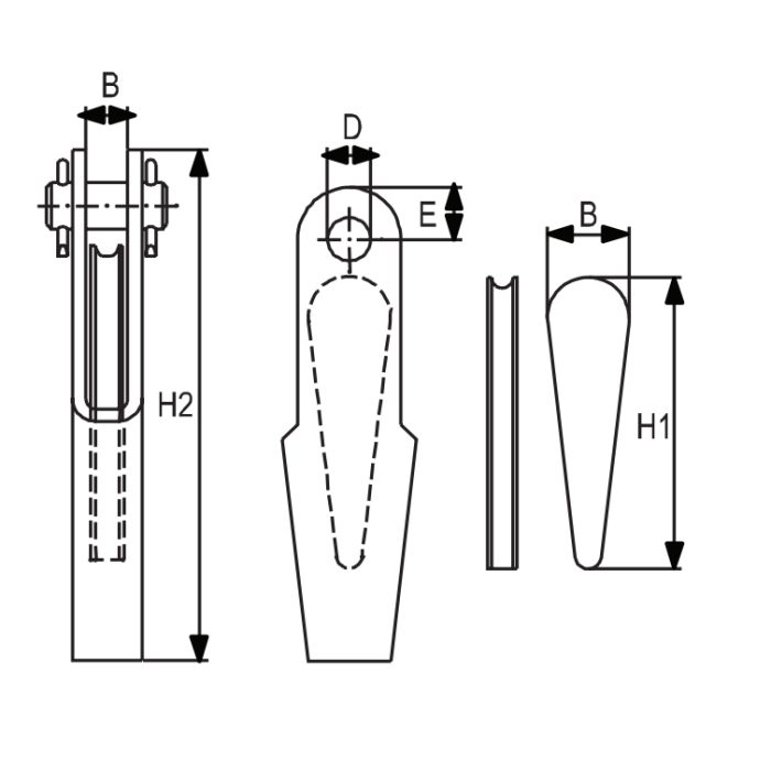 Wedge socket acc. to DIN 15315 RX-lift - Image 2