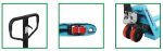 Manual pallet truck 2,5 t type YPT25 short/long fork length - Image 5