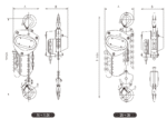 Manual stainless steel chain hoist type SLST RX-lift - Image 2